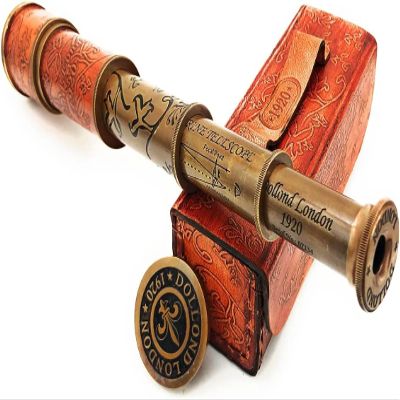 Vintage Brass Telescope Pullout Telescope Antique Brass Marine Telescope Antique Collectibles Telescope