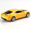 TOKAXI 1/36 Scale Chevrolet Camaro Diecast Cars Models,Camaro Bumblebee Pull Back Toy Cars,Cars Gifts for Boys Girls(Yellow) view 2