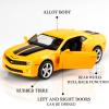 TOKAXI 1/36 Scale Chevrolet Camaro Diecast Cars Models,Camaro Bumblebee Pull Back Toy Cars,Cars Gifts for Boys Girls(Yellow) view 3