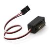 pizarra 1 to 8 RC Car 3 Channel CH3 3CH LED Lamp Light Switch Panel System for RC Model Car SCX10 TRX4 view 1