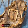 Frigate MK2 Ship DND Terrain 28mm for Dungeons and Dragons, D&D, Pathfinder, Warhammer 40k, RPG, Miniatures, Age of Sigmar, Tabletop, D and D, Dungeons and Dragons Gifts view 3