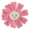 Apricot Lamb Baby Lovey Sunflower Soft Rattle Toy, Plush Stuffed Flowers for Newborn Soft Hand Grip Shaker Over 0 Months (Pink Sunflower, 8.5 Inches) view 1