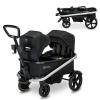 BOB Gear Renegade Canopy Stroller Wagon with 3 Seats, 5-Point Harness System, All-Terrain Tires, and Push and Pull Handle, Nightfall view 1