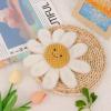 Apricot Lamb Baby Lovey Daisy Soft Rattle Toy, Plush Stuffed Flowers for Newborn Soft Over 0 Months (White Daisy) view 3
