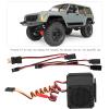 Drfeify RC Engine Sound Simulator, AUX Channel RC Car 10 Sound Simulator for RC Car Model view 4