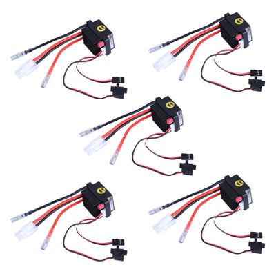 MACIMO 5X Rc ESC 320A 6-12V Brushed ESC Speed Controller with 2A BEC for RC Boat U6L5