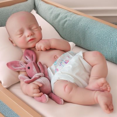 BABESIDE Lifelike Reborn Baby Dolls Boy- 16 Inch (Weights 4 lbs) Anatomically Correct Silicone Reborn Boy Realistic Newborn Doll Real Life Doll with Gift Box