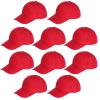 Yookat Kids DIY Baseball Sun Hats (10 Pieces, Red) view 1