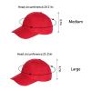 Yookat Kids DIY Baseball Sun Hats (10 Pieces, Red) view 2