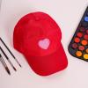 Yookat Kids DIY Baseball Sun Hats (10 Pieces, Red) view 3