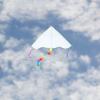 1 Set Kite Kit Kites for Kids Ages 4-8 Funny Blank Kite Kids Toys Craft Kits for Kids Children Kite Toy Funny Drawing Kite Interesting Blank Kite Portable Kids Kite Toy Kids Supply view 3