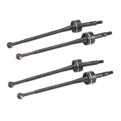 MACIMO 4Pcs 45 Hardened Steel CVD Drive Shaft for 144001 124019 LC 1/14 RC Car Upgrade Parts,A