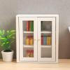 1:12 Dollhouse Wall Cabinet,Wooden Miniature Kitchen Cabinet for Dollhouse Accessories (White) view 2