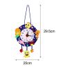 rockible DIY Wall Clock Material Kit Montessori Educational Toys Creative Cute Hanging Learning Time Clock for Kids Baby Boys Girls Decorations, Sea World view 2