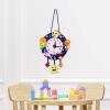 rockible DIY Wall Clock Material Kit Montessori Educational Toys Creative Cute Hanging Learning Time Clock for Kids Baby Boys Girls Decorations, Sea World view 3