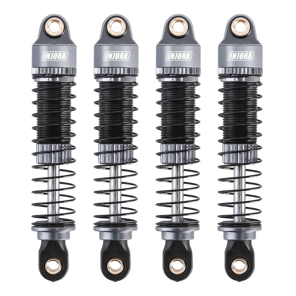INJORA 53mm 6g Each Shocks- Absorber Oil Threaded Damper for TRX4M TRX4MT 1/18 RC Crawler Upgrade