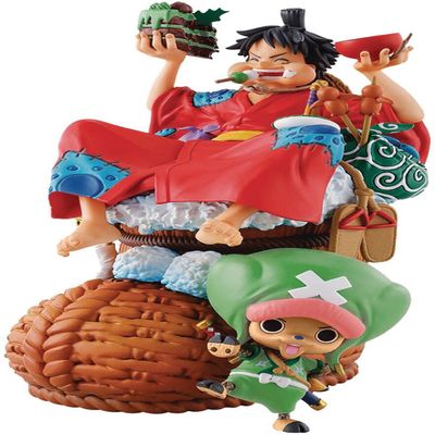 Megahouse - One Piece - ONE Piece LOGBOX Re Birth 01, Petitrama DX Statue