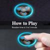 ATESSON Fidget Spinners Toy, 3 to 5 min Spins, Light Up Metal Material Hand Spinner, High Speed Bearing, Stress Relief Anxiety Boredom Desk Toys for Adults and Kids view 3