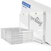 Lzerking Magnetic Card Holders - 12 Pack, One Touch Holder for Trading, Baseball, Sports Cards view 1