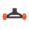 Lyzeous Double Wheel Wheelie Bar for 1/5 ARRMA KRATON 8S Outcast 8S RC Car Parts Accessories,Red view 2