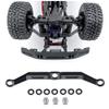 1/18th Aluminum Steering Link Linkage Upgrade for TRX4-M 1:18 RC Crawler Car Parts (Black) view 2