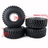 QUPA AM STORE RC Rubber 2.9" Crawler Tires Soft Tyre 4PCS for 1/6 Axial SCX6 AXI05000 JLU Wrangler RC Crawler Car (B) view 3