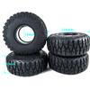 QUPA AM STORE 2.9" Beadlock Wheel Tires for 1/6 Axial SCX6 AXI05000 JLU Wrangler RC Crawler Car (A) view 3