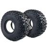QUPA AM STORE 2.9" Beadlock Wheel Tires for 1/6 Axial SCX6 AXI05000 JLU Wrangler RC Crawler Car (A) view 4