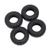 Lyzeous 4PCS 48mm 1.0 Tires Tyre for 1/24 RC Crawler Car Axial SCX24 90081 AXI00002 Upgrade Parts view 4