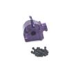 Lyzeous Metal Differential Gearbox Housing Cover for 144001 124019 124018 RC Car Upgrade Parts Accessories,2 pcs view 3