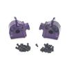 Lyzeous Metal Differential Gearbox Housing Cover for 144001 124019 124018 RC Car Upgrade Parts Accessories,2 pcs view 4