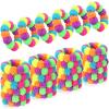 24 Pcs Spiky Sensory Bracelet Anxiety Sensory Toys Fidget Toy Stress Relief Spiky Rings Rainbow No Latex Flexible Stretchy Wearable Toy Bracelet for Adults Kids Children view 1