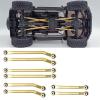 RCLIONS Higher Extra Clearance Links Set Linkage for TRX4M Upgrades 1/18th RC Crawler Car Parts Heavy Weight 62g view 1