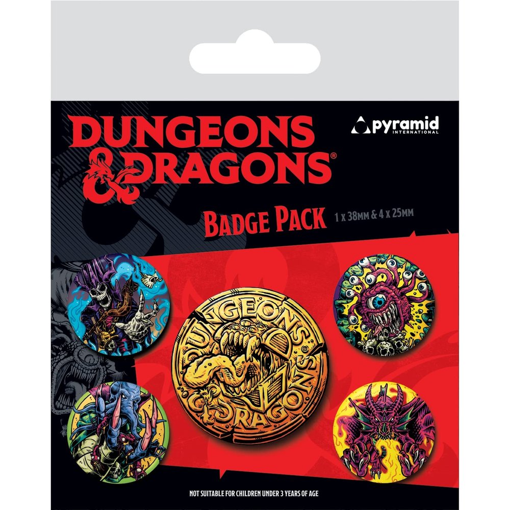 Pyramid International Badge Pack, One Size, Multicolour
