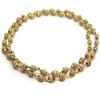 Aashita Creations White Tulsi Golden Cap Beads Mala for Boys & Girls. view 4