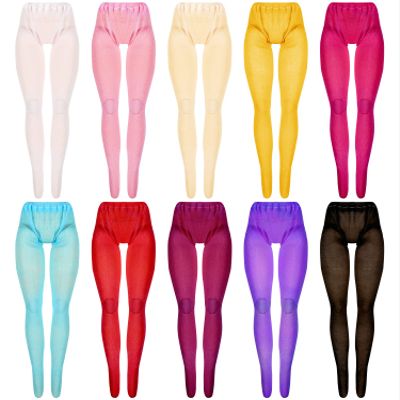 Sotiff 10 Pairs Doll Lace Stockings Handmade Long Sock Christmas Doll Accessories Legging for DIY Clothes Toy(Delicate Style)