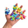 20 PCS Quiet Fidgets Toys,Multicolor Fidget Toys for Adults,Kids-Sensory Items for Relaxation,Autism,Decompression-Squeeze, Twist, Chain Spinner Alternative Gift view 2