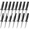 ZJoey 15 Pack Retractable Fake Knife Retractable Knife Halloween Props Fake Plastic Blades for Halloween April Fool's Party(15 Pcs Style D) view 1