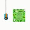Biblebanz St. Patricks Day Christian Dog Tag Necklaces with Holy Trinity Cards  12 Sets view 3