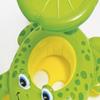 HBSGS Baby Pool Float with Canopy and UPF Sun Protection, Baby Swimming Float for Baby 3-36 Months, Starfish, Frogs, Mother and Baby Infant Pool Float (Frog119*78cm/46.8*30.7inch) view 2