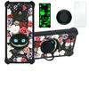 HotPepper Serrano 3 Case Compatible with Hot Pepper Serrano 3 Hpp-L55b Qlink Wireless Phone Case Cover [with Tempered Glass Screen Protector][Hard PC + Soft Silicone][Luminous Effect] YGH-LZM view 1