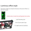 HotPepper Serrano 3 Case Compatible with Hot Pepper Serrano 3 Hpp-L55b Qlink Wireless Phone Case Cover [with Tempered Glass Screen Protector][Hard PC + Soft Silicone][Luminous Effect] YGH-LZM view 3