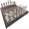 Aakarati 14 inch Handcrafted Russian Soviet Series Metal Chess Pieces & Board Set with Velvet Storage Box | Brass Metal Luxury Chess Set | Quad Weighted |Soviet Series l Luxury Chess Set view 2
