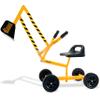 Stargo Kids Excavator Toy Sand Digger on Wheels, Steel Sandbox Digger Toys for Boys, Sand Toys Ride On Excavator, Beach Toys view 1