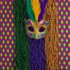 GiftExpress 144-Pack Mardi Gras Beads Necklaces Bulk, Purple Gold Green Carnival Throw Necklaces, Parade and Gasparilla Party Assortment view 2