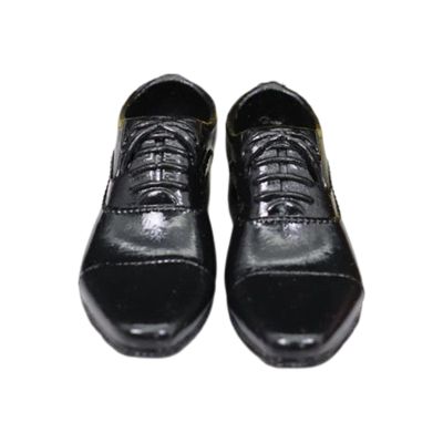 DYNWAVE Mini Men Shoes Lace up Shoes Dolls House Accessory Wearable Model Easy to Wear Fashion for 1:6 Doll Decorations Dolls House Ornament