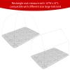 Rectangle Kids Play Mat for Kids Tent Indoor & Outdoor Toddler Tent, Non Slip Kids Play Tent Mat Large Kids Playhouse Tent Mat, Lovely Star Print Padded Washable Mat 53" L x 36" W view 4