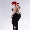 1/6 Scale Female Clothes,Female Black Sling Evening Dress Long Skirt Clothing for 12inch PH TBL JO Action Figure Body (C) view 4