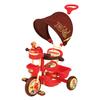 Joy Palette 0210 Anpanman Tricycle with Buzzer for Outings, For Ages 1.5 and Up, Marlin Pushing Rod, Sun Shade, Fully Equipped with Free Pedals view 1