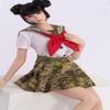 Fremego 1/6 Scale Female Clothes,Student Uniform Skirt Suit Costume Clothing for 12inch PH TBL JO Female Action Figure Body (B) view 2